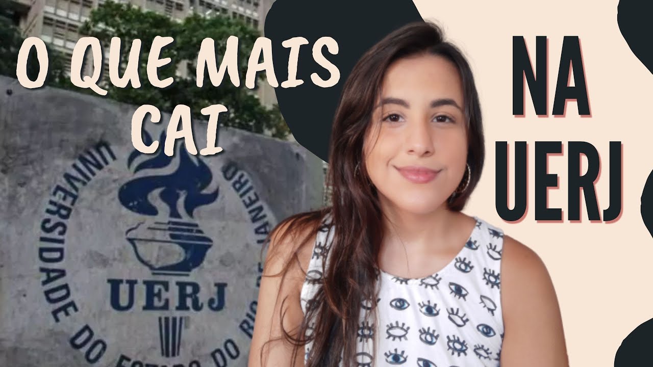 Matérias que MAIS CAEM no Exame de Qualificação | VESTIBULAR UERJ