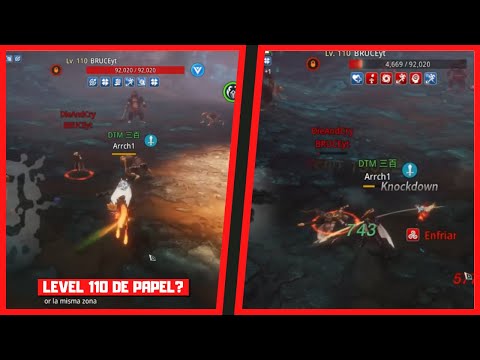 LEVEL 92 DESCENDO O C4C3TE EM LEVEL 110 | MIR4