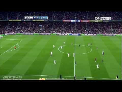 Eric Abidal back in FC Barcelona vs RCD Mallorca 07-03-2013