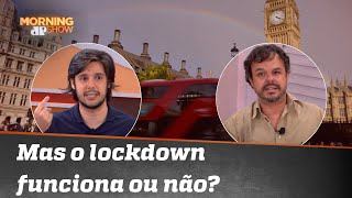 Joel chora após argumento de Adrilles sobre lockdown