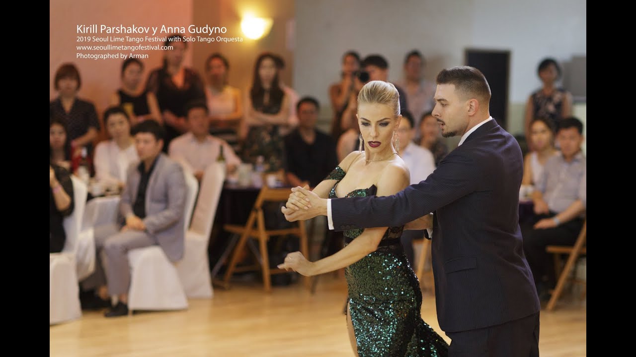 Kirill Parshakov & Anna Gudyno "El Marne" 2/3, first day of 2019 Seoul Lime Tango Festival