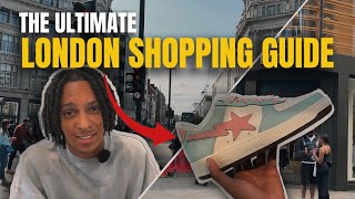 The ULTIMATE guide to shopping in LONDON! | Streetwear/sneaker stores + High str