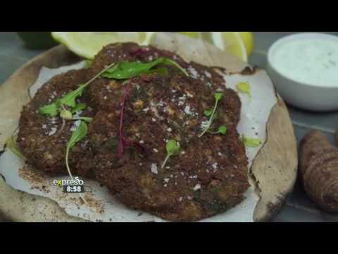 Recipe: Madumbe, Sugar Bean & Imbuya Fritters (SASKO)