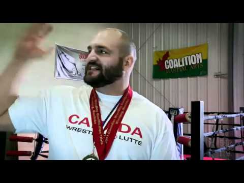 Canadian Wrestler CHALLENGES Kurt Angle