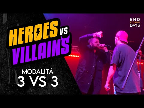 Hydra, Shekkero & Casco vs Drimer, Giuss Dawg & Grizzly - 3 vs 3 - HEROES VS VILLAINS