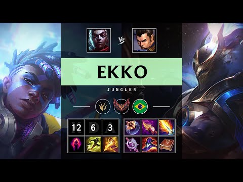 Ekko Jungle vs Xin Zhao - BR Grandmaster Patch 25.13