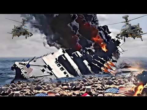 2 minutes ago: Russian SU-57 pilot destroys US aircraft carrier carrying 700 tanks.