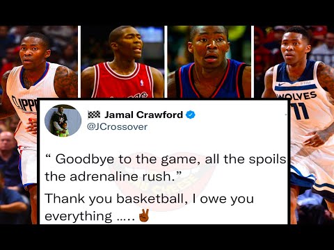 Jamal Crawford has officially retired from the NBA! A Certified Bucket on the court 😤
