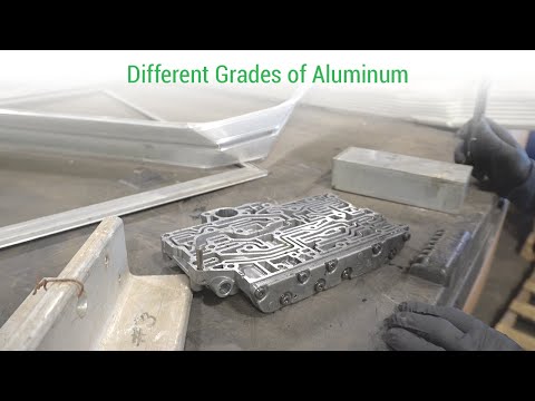 Different Grades of Aluminum Scrap - Sheet, 6061, Dirty, & More