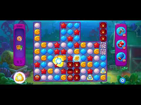 Fishdom Very Hard level 12091 no boosters フィッシュダム ベリーハード