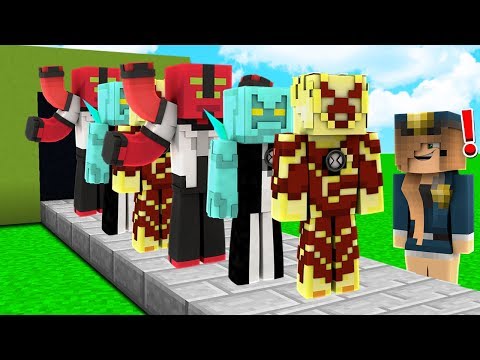 KIZ POLİS OMNİTRİX ÜRETTİ! 😱 - Minecraft