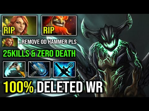 How to 100% Delete WR From Mid with Hammer + Astral OD Imba 25Kills & Zero Death DotA 2