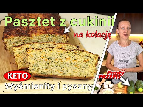 Wspaniały i soczysty PASZTET z CUKINII - Jak zrobić pasztet z cukinii? -Przepis na DOMOWY pasztet