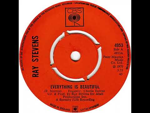 UK New Entry 1970 (97) Ray Stevens - Everything Is Beautiful