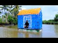 Making House Boat With Waste Plastic Bottle  വലിച്ചെറിഞ്ഞ പ്ലാസ്റ്റിക് 