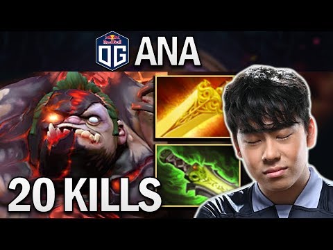THE TIME OG.ANA PLAYED PUDGE WITH TNC.KPII KOTL - DOTA 2 PRO GAMEPLAY