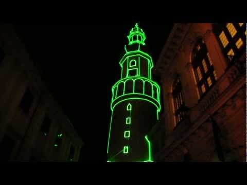 9400hir.hu - Tűztorony avató fény-show