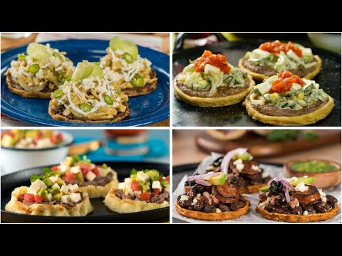 4 Sopes Mexicanos