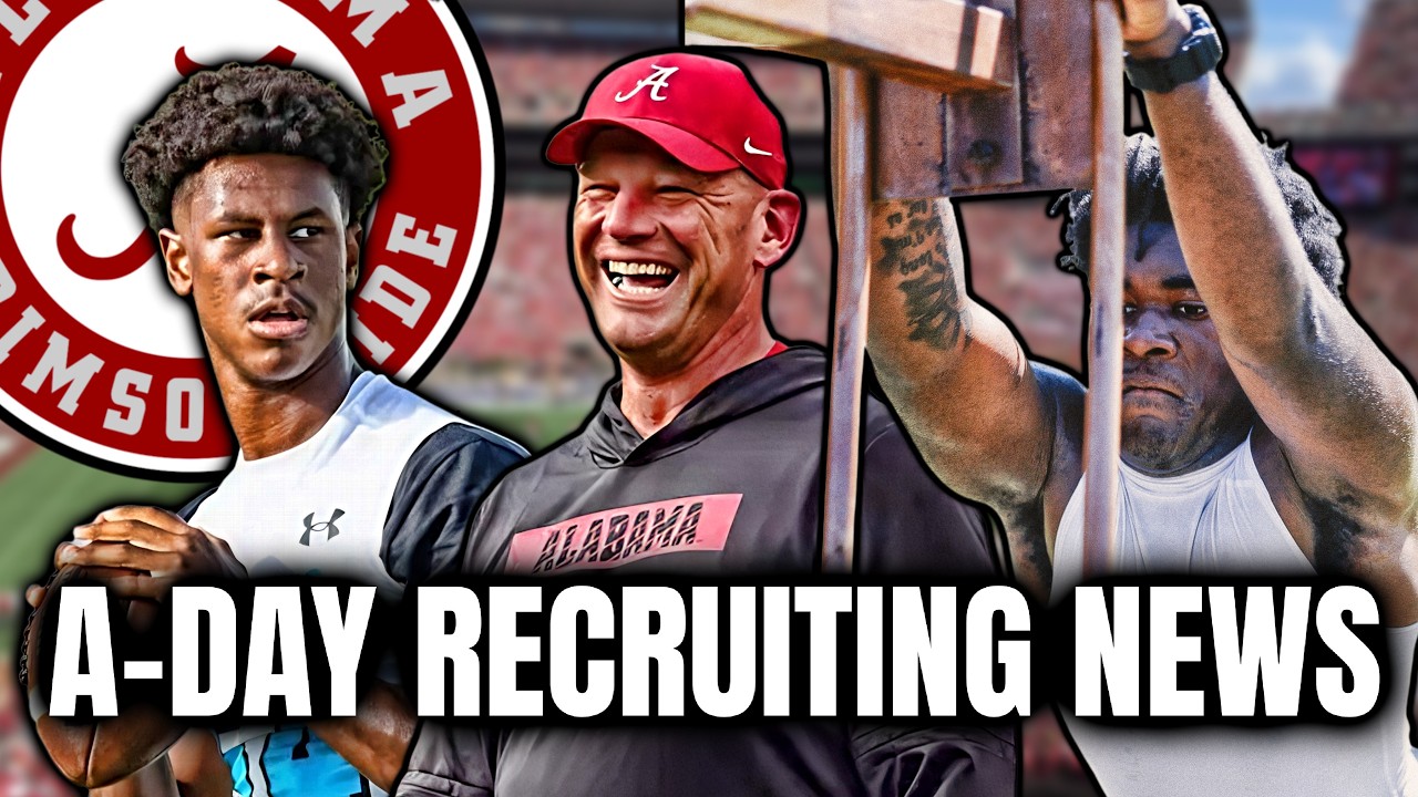 MASSIVE A-Day Recruiting Weekend Preview - Alabama Recruiting Update