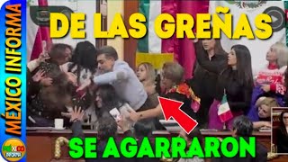 SE AGARRARON DE LAS GREÑAS. DESESPERACIÓN TOTAL EN EL CONGRESO DE LA CDMX