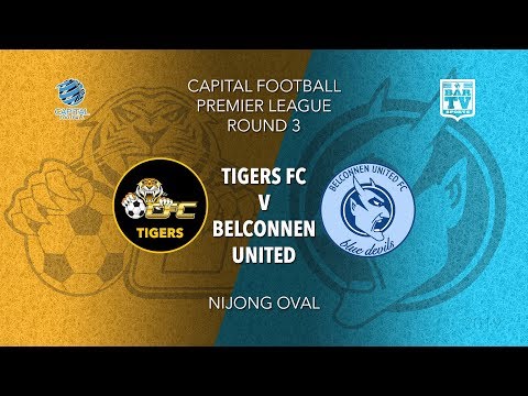 2019 Capital Football Premier League - U20's and 1st Grade Round 3 - Tigers FC v Belconnen United FC