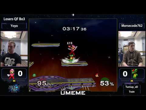 UMeMe 57 - Yoyo (Luigi) vs Morsecode762 (Samus) - LQF