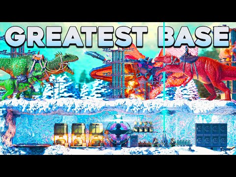 We Completed the Greatest Ice Cave Base in my 7,594 Hours of ARK PvP...