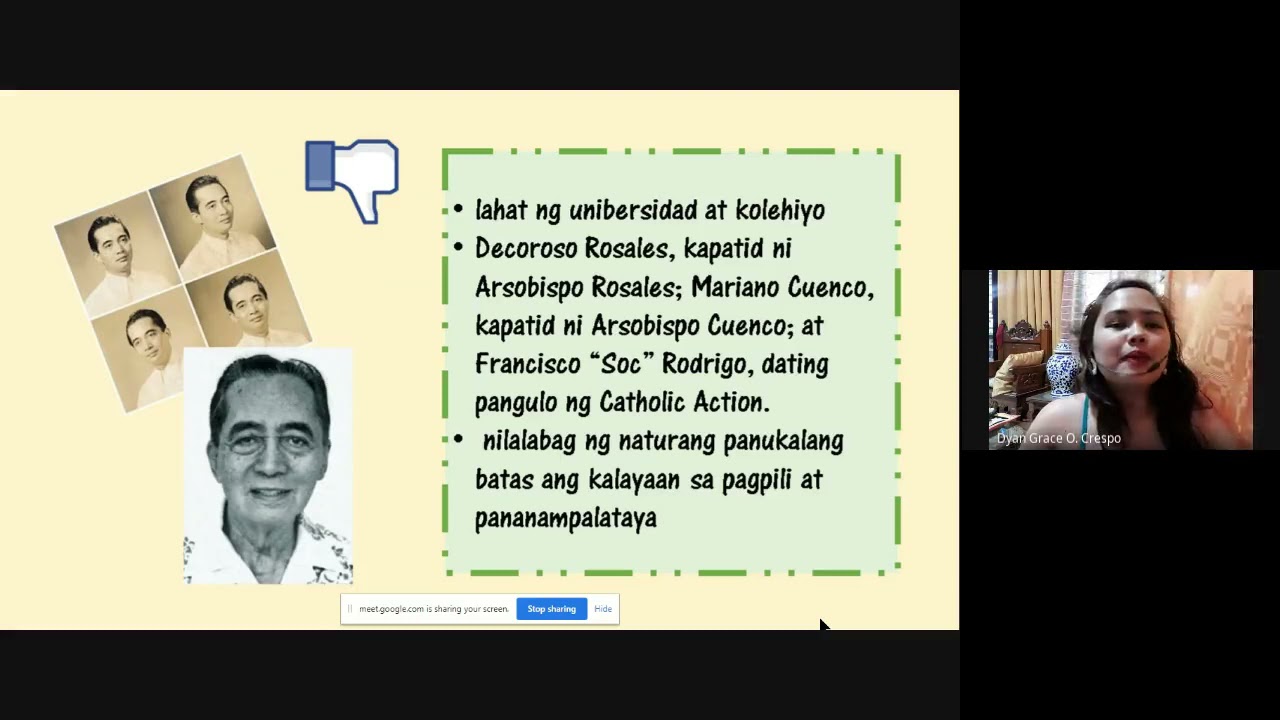 Lesson 1: Ang Batas Rizal