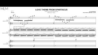 Bill Evans - Love Theme From Spartacus (All 3 Parts!) - Transcription