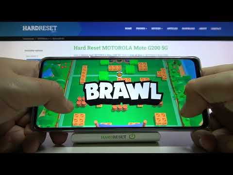 Motorola G200 5G *! 144 Hz Screen Refresh !* Game TEST  - Brawl Stars