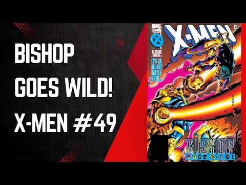 Bishop's Targetted By Dark Beast! X-Men #49, Scott Lobdell & Jeff Matsuda, Marvel Comics, 1996