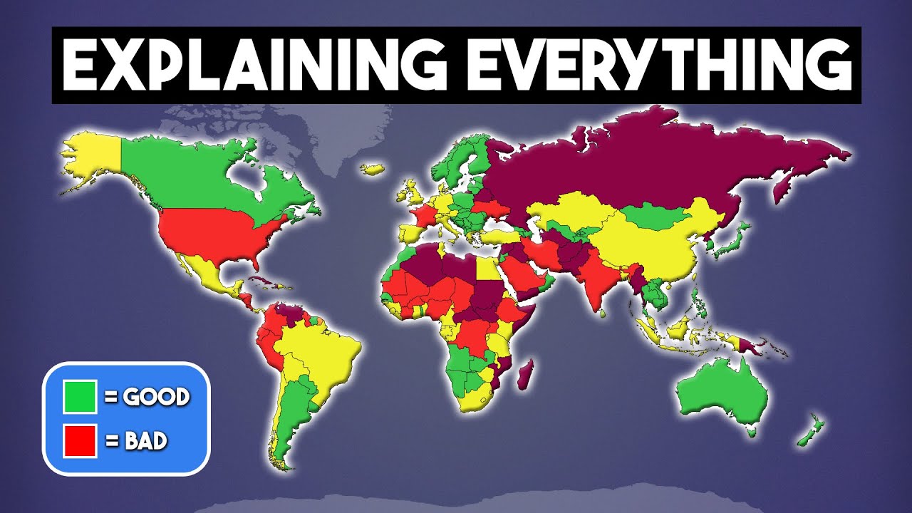 The WORLD Explained in 30 Maps!