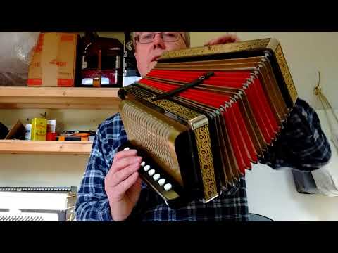 Hohner Cajun HA114C melodeon demo JollyRogerAccordions.co.uk
