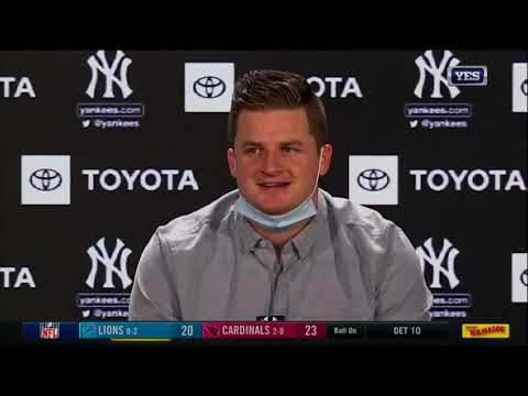 Clarke Schmidt after his first MLB start