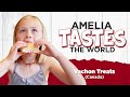 Amelia Tries Canadian Vachon Treats