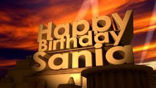 Happy Birthday Sania