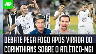 “O Corinthians calou a sua boca! Não dá mais para falar que…”: Debate ferve após 2×1 no Atlético-MG