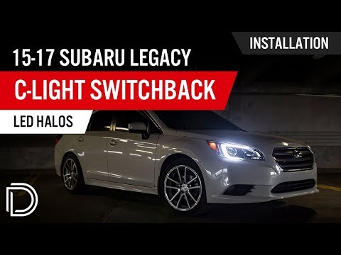 2015-2017 Subaru Legacy C-Light Switchback LED Halos by Diode Dynamics