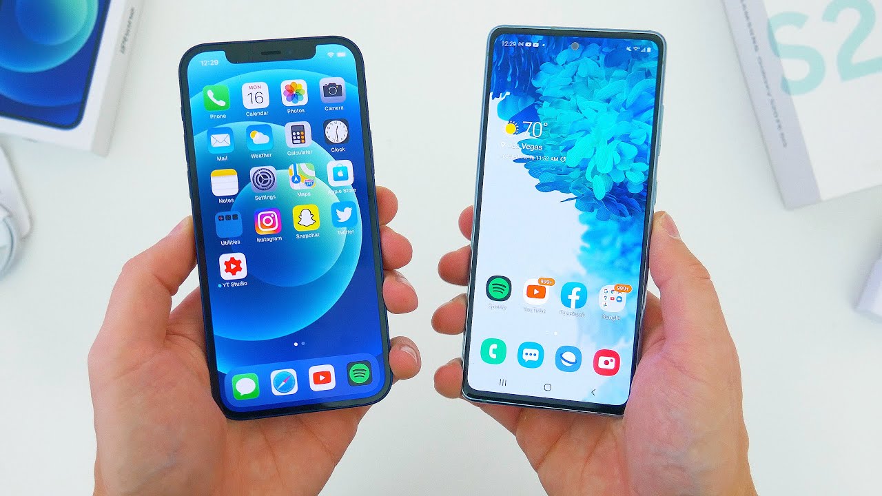 iPhone 12 vs. Samsung Galaxy S20 FE Comparison! Which Is Better?