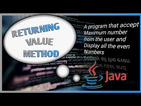 Java Returning Value Method Even Numbers