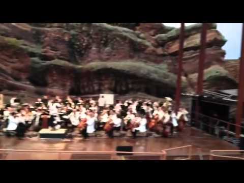 CSO plays Star Wars at Red Rocks