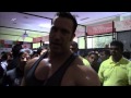 Andrew Hudson training at the Sheru classic Expo 2013