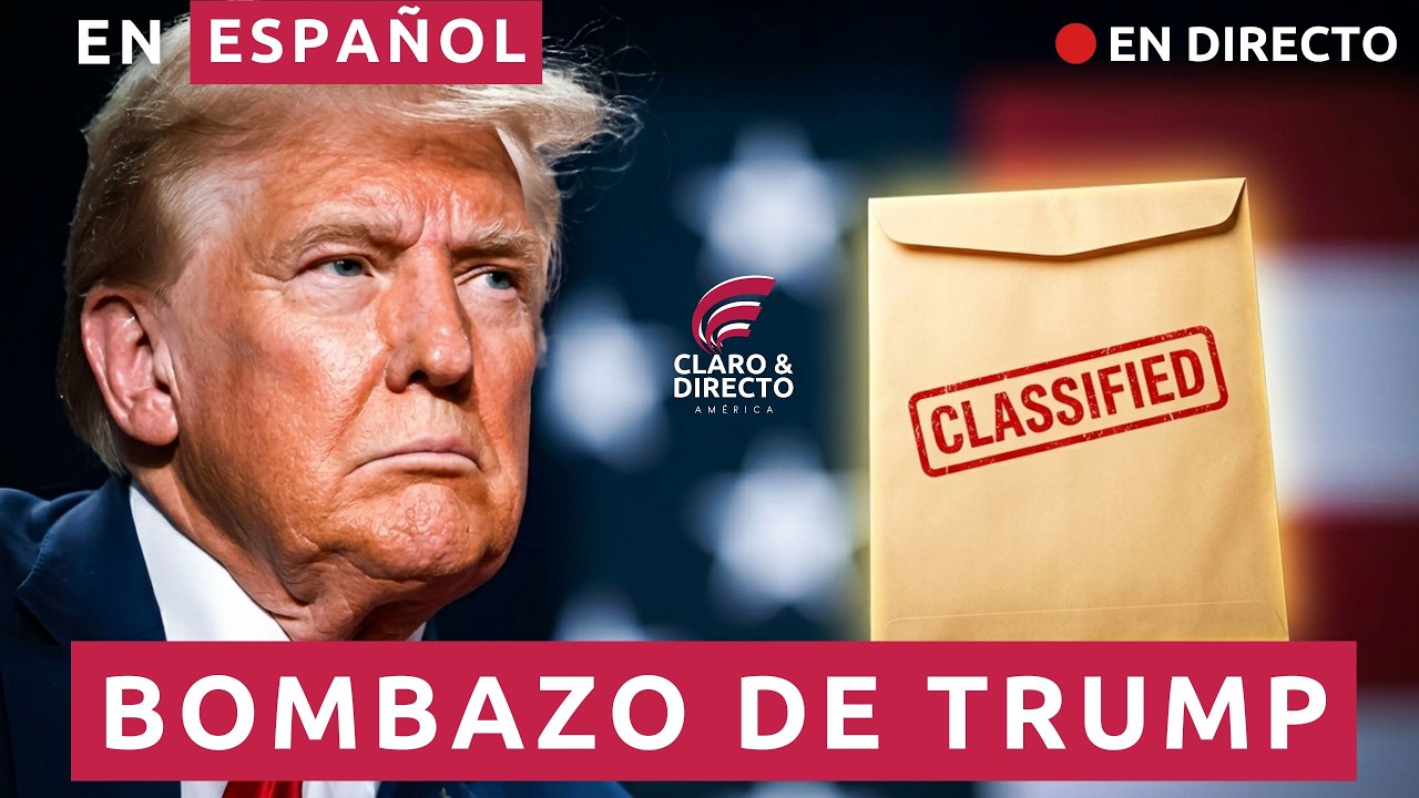 EN ESPAÑOL: TRUMP REVELARÁ INFLUENCIA EXTRANJERA EN ELECCIONES Y DESCLASIFICA DOCUMENTOS SECRETOS