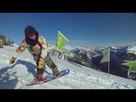 It Only Took Three Takes to Nail this Insane Snowboarding Followcam - Peace Park 2015