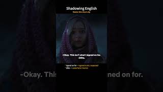 "This place is creepy AF" — Shadowing English with Wednesday | S1E6 (031)