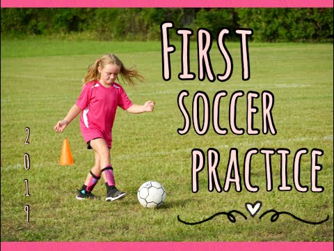 Blaire’s first soccer practice