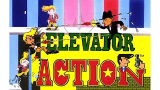 Elevator Action 1983 Arcade Live Flyer