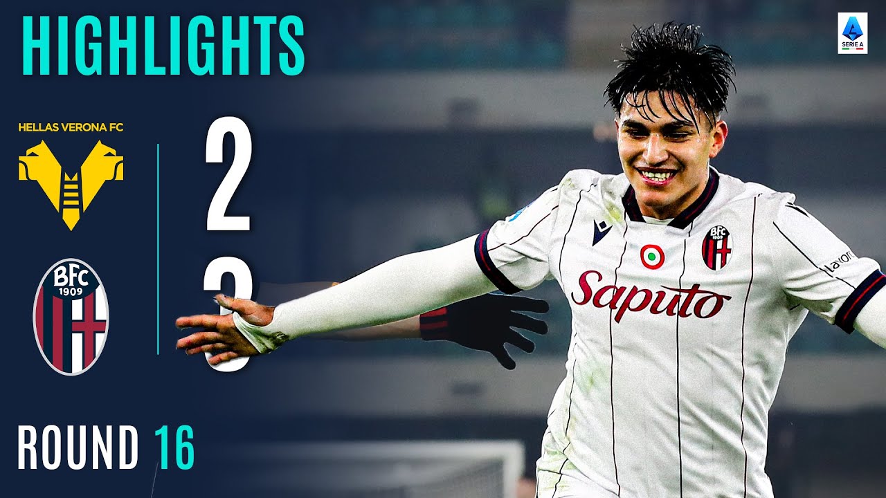 VERONA-BOLOGNA 2-3 | HIGHLIGHTS | Rossoblù Edge Five-Goal Thriller! | Serie A 2025/26