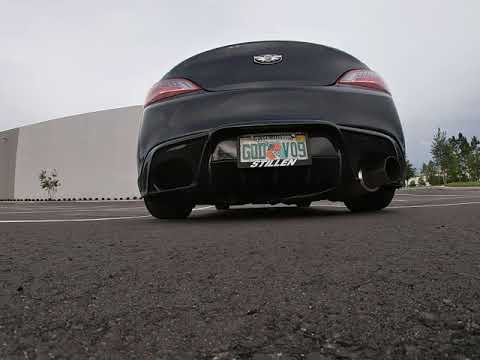 Genesis Coupe 3.8 ISR Single Exit Sound