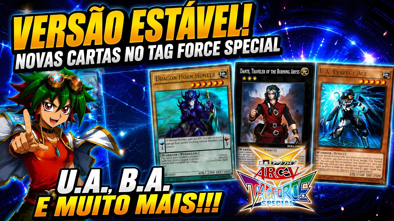 Capa do Mod de Yu-Gi-Oh! ARC-V Tag Force Special Novas Cartas
